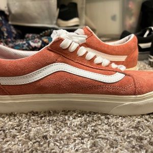 Pink Suede vans. Worn once